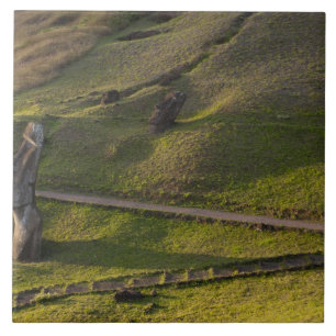 Rano Raraku, Rapa Nui, Osterinsel, Chile Fliese