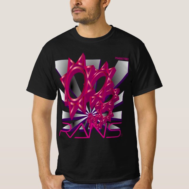 RANS Pop Out T-shirt    P040007Y003GAR Black (Vorderseite)