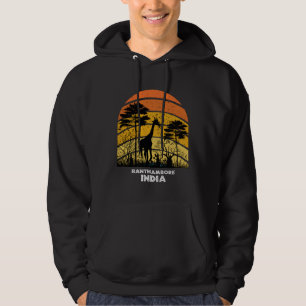 Ranthambore, Indien Safari-Nationalpark Wildreserv Hoodie