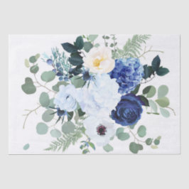 Ranunculus Anemone Hydrangea Rose Weißer Hintergru Seidenpapier