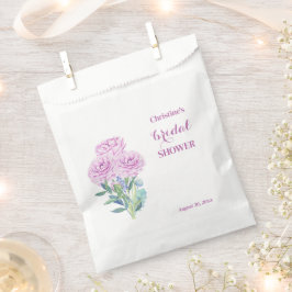 Ranunculus & Anemones Anpassbares Brautparty Geschenktütchen