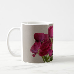 Ranunculus Original Blume Foto V5 für sie Kaffeetasse