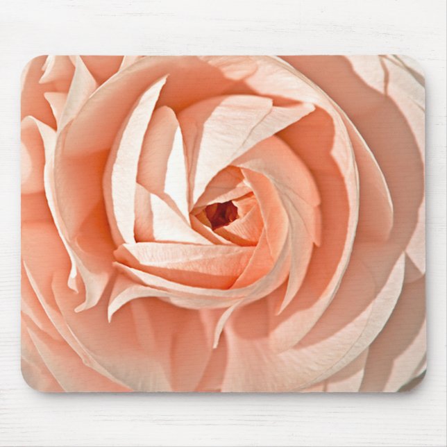 Ranunculus Swirl Mousepad (Vorne)