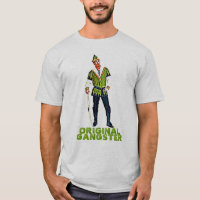 Rap-Couture-Robin Hood ursprünglicher Gangster-T -