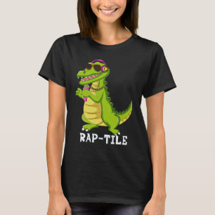Rap Fliese Rapper Reptiliensammler Herpetologe T-Shirt