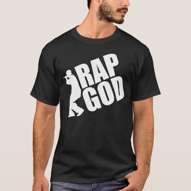 Rap-Gott T-Shirt (Vorderseite)