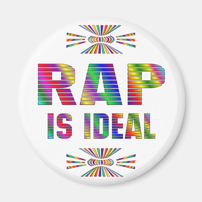 RAP ist ideal Magnet (Vorne)