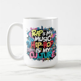 Rap ist meine Musik, Angesagten Hop ist meine Kult Kaffeetasse