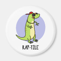 Rap-Kachel Funny Reptile Lizard Pun