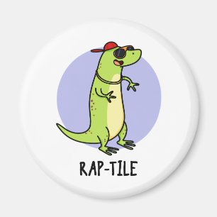 Rap-Kachel Funny Reptile Lizard Pun Magnet