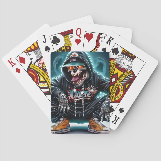 Rap-Kartenspiele Spielkarten (Rückseite)
