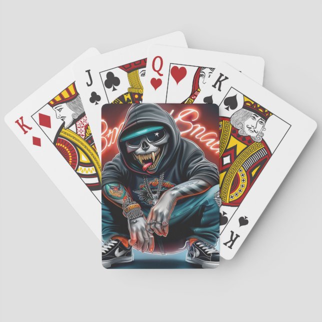 Rap-Serie-1-Kartenspiele Spielkarten (Rückseite)