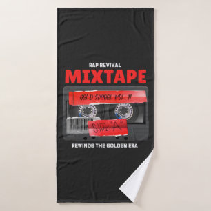 Rap Wiederbelebung Goldenes Zeitalter Mixtape Badehandtuch