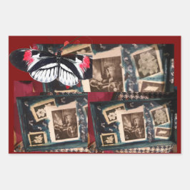 Rap-Wrapping-Papier-Flachblatt-Set 3 Geschenkpapier Set