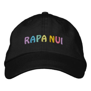 RAPA NUI BESTICKTE KAPPE
