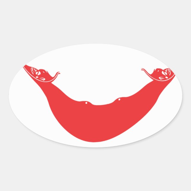 Rapa Nui Flag Sticker (Vorderseite)