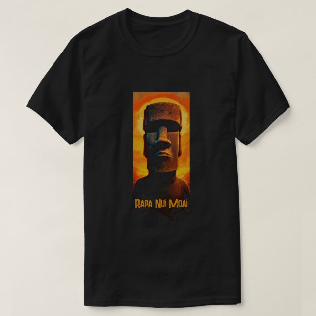 Rapa Nui Moai T-Shirt (Design vorne)