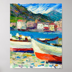 Rapallo-Boote von Wassily Kandinsky Poster