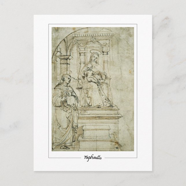 Raphael #134 - Carte postale d'art fin (Devant)