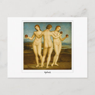 Raphael #4 - Carte postale d'art fin