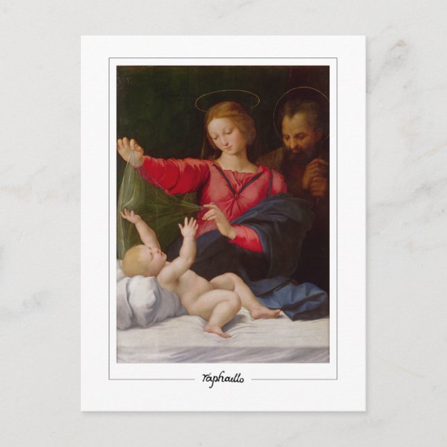Raphael #6 - Carte postale d'art fin (Devant)