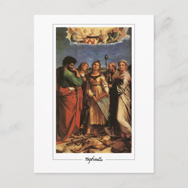 Raphael #9 - Fine Art Postcard Postkarte (Vorderseite)