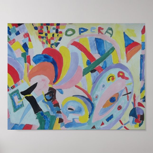 Raphael Canossa Paris Opera Poster (Vorne)