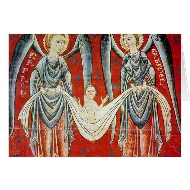Raphael de St Gabriel et de St, c.1200 (Devant horizontal)