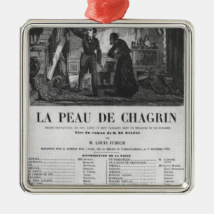 Raphael de Valentin und der Ladenbesitzer Ornament Aus Metall