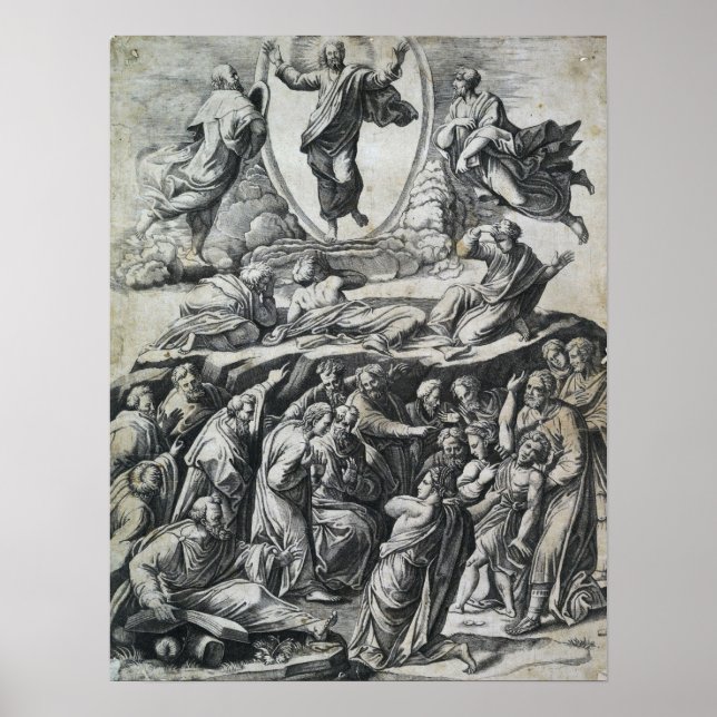 Raphael - Die Verwandlung Christi Poster (Vorne)