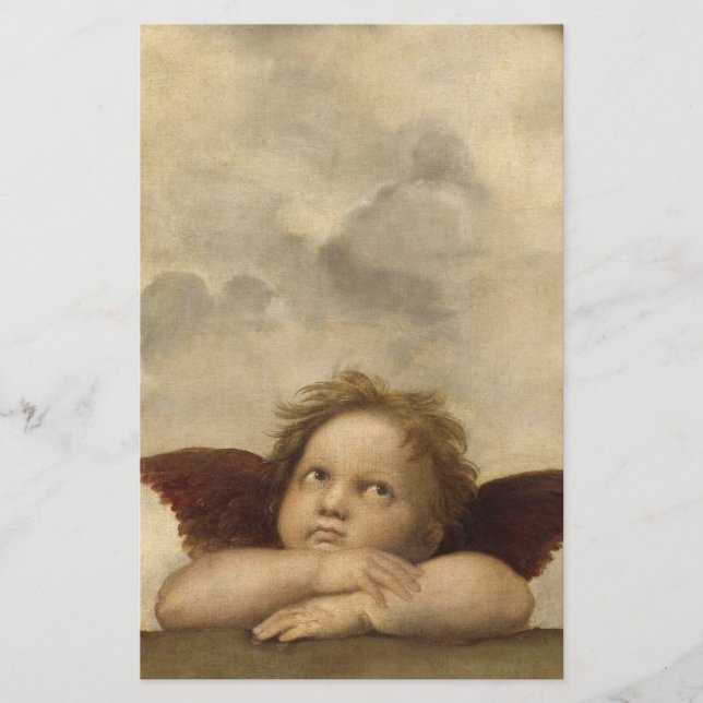 RAPHAEL-Engel 2 Briefpapier (Vorderseite)
