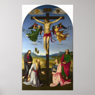 Raphael - Kreuzigung 1503 Poster