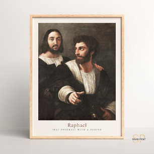 Raphael Malerei Art Drucken Vintages Selbstportrai Poster