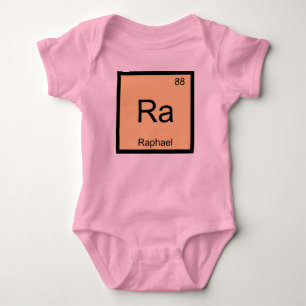 Raphael Name Chemie Element Periodensystem Baby Strampler