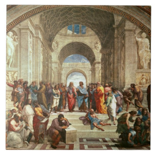 Raphael - Schule von Athen Fliese