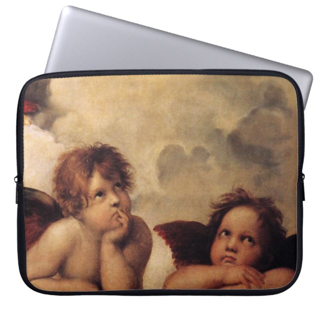 Raphael, Sistine Cherub Laptopschutzhülle (Vorderseite)