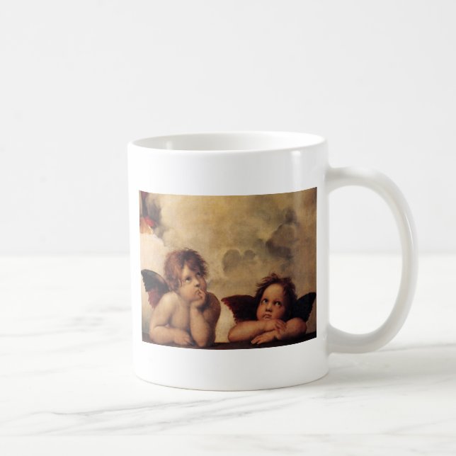 Raphael, Sistinisches Cherub Kaffeetasse (Rechts)