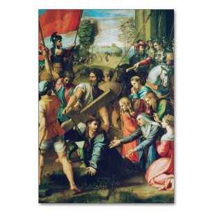 Raphael Spasimo Christ fällt unter dem Kreuz Kunst Tischnummer