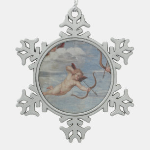 RAPHAEL   Triumph von Galatea Schneeflocken Zinn-Ornament