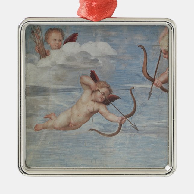 RAPHAEL | Triumph von Galatea Silbernes Ornament (Vorne)
