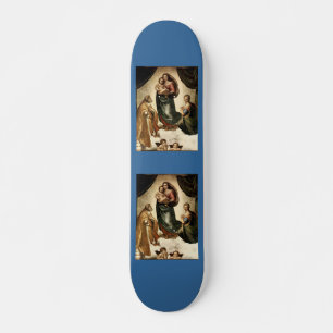 Raphael's Classic "Sistine Madonna" (ca. 1513) Skateboard