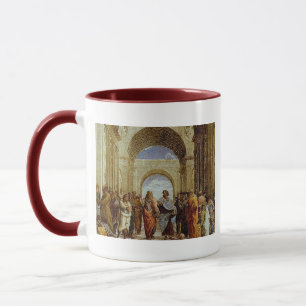Raphaels Detail "Die Schule von Athen" um 1511 Tasse