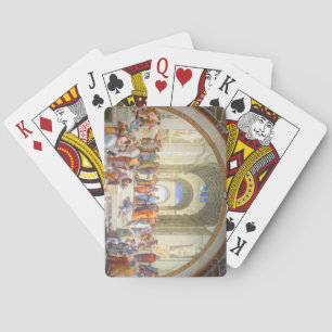 Raphael's School of Athens (Plato and Aristotle) Spielkarten