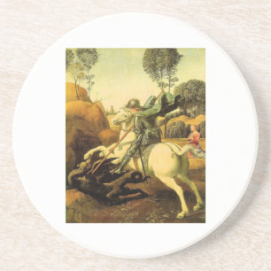 Raphael's "St. George and the Dragon" (ca. 1505) Untersetzer