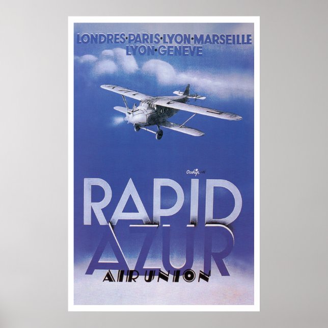 Rapid Azur Air Gewerkschaft Poster (Vorne)