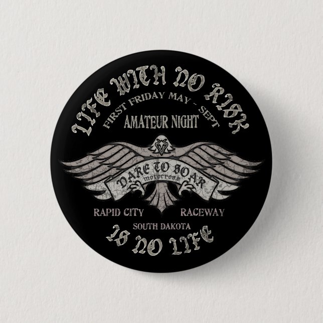 Rapid City Raceway Button (Vorderseite)