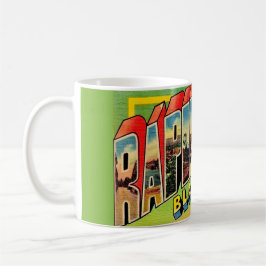 Rapid City SD Greetings Postcard Mug Kaffeetasse