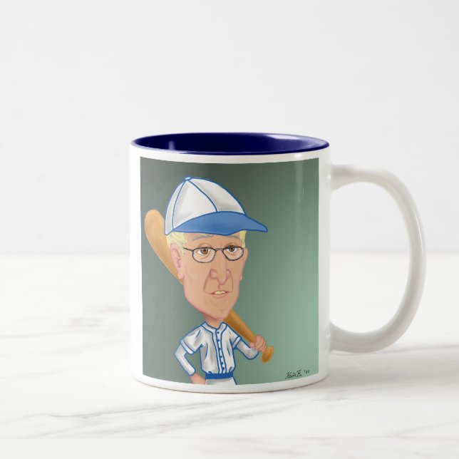 RAPP_2, NEHMEN MIR OUTTO DAS BALLSPIEL!!! ZWEIFARBIGE TASSE (Rechts)