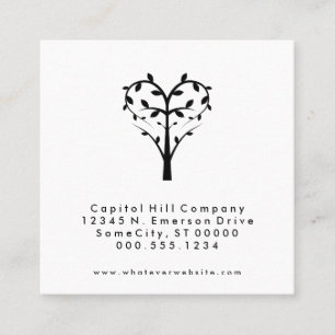 rappel carré de rendez-vous de coeur d'arbre