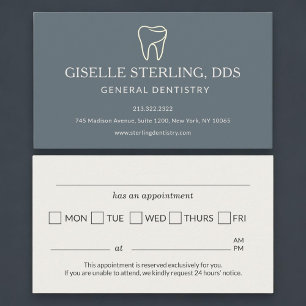 Rappel de rendez-vous chez le dentiste